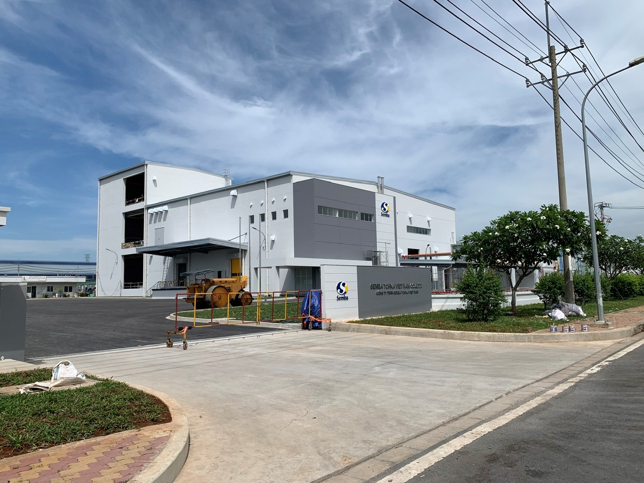 Japanese food manufacturing factory in the Long DUC Industrial Park